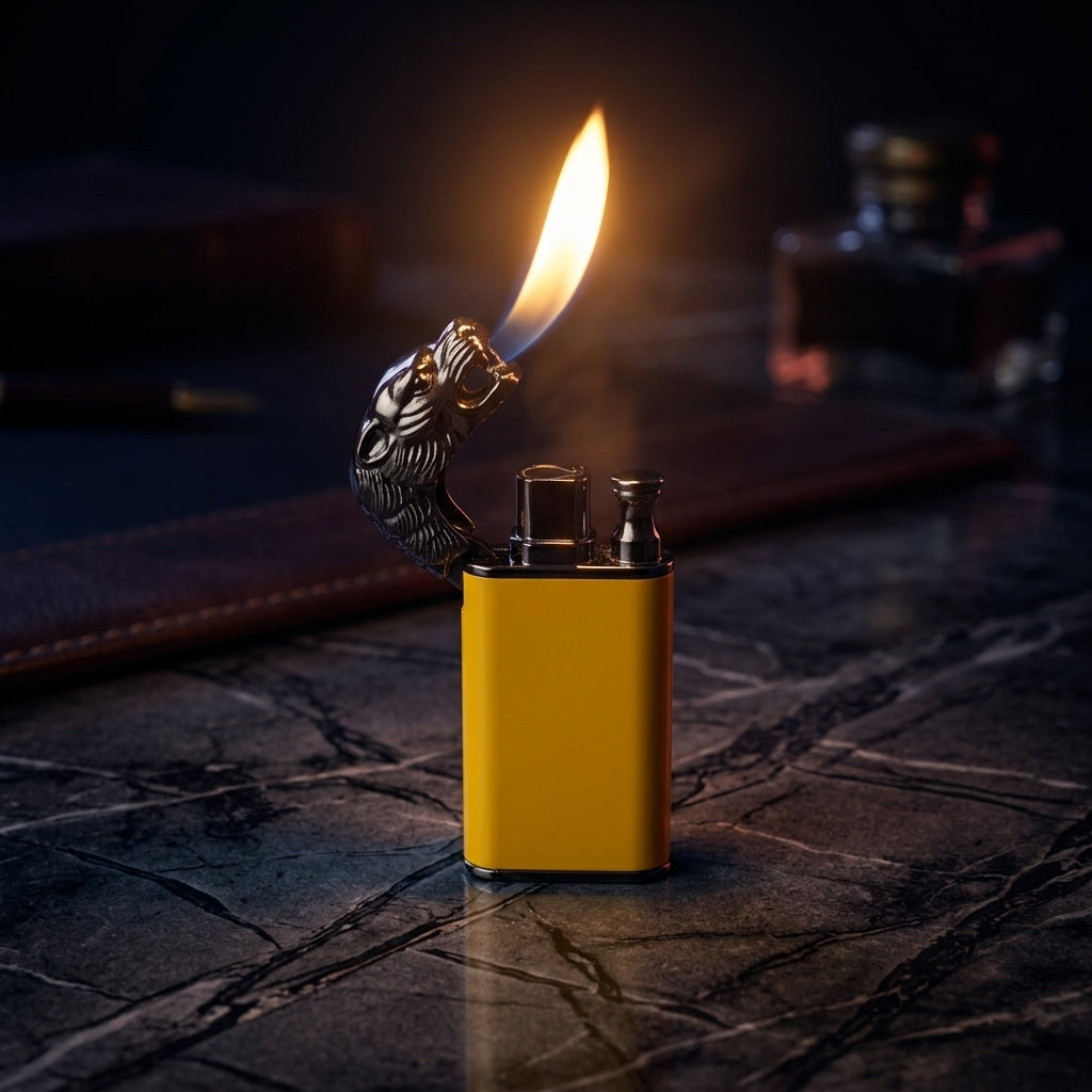 Buy Powerful Dual Flame Jet Lighter Online in India | Premium Windproof Torch Lighter