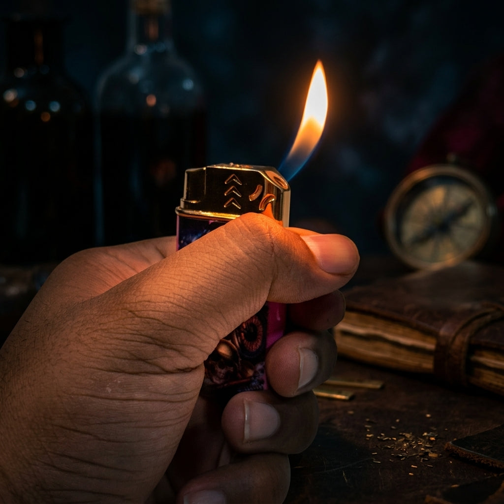 Buy Prank Lighter with Hidden Water Spray Online in India | Fun Trick Lighter
