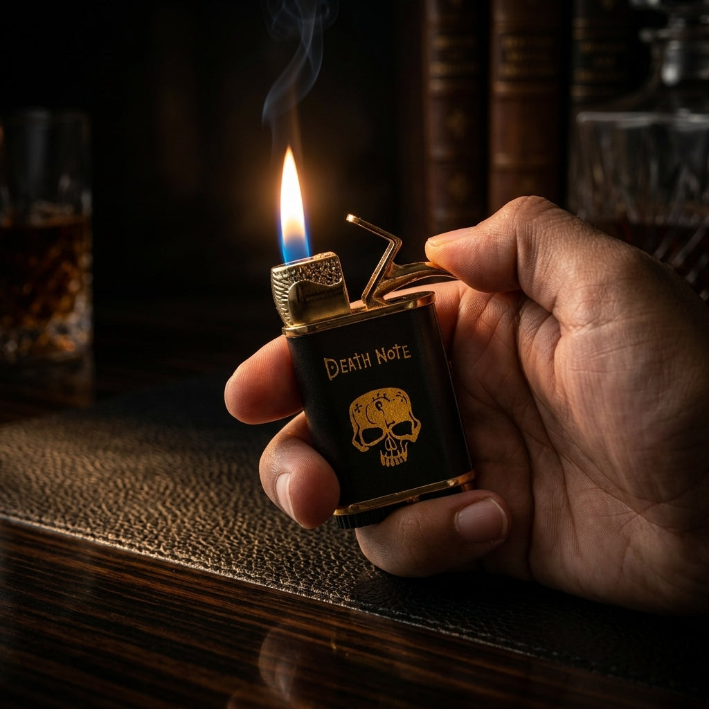 Buy Skull Design Pipe Flame Lighter Online in India | Stylish Designer Metal Lighter