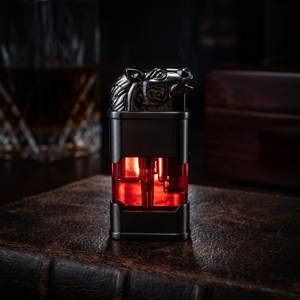 Buy Dragon Dual Flame Jet Lighter Online in India | Windproof Premium Torch Lighter