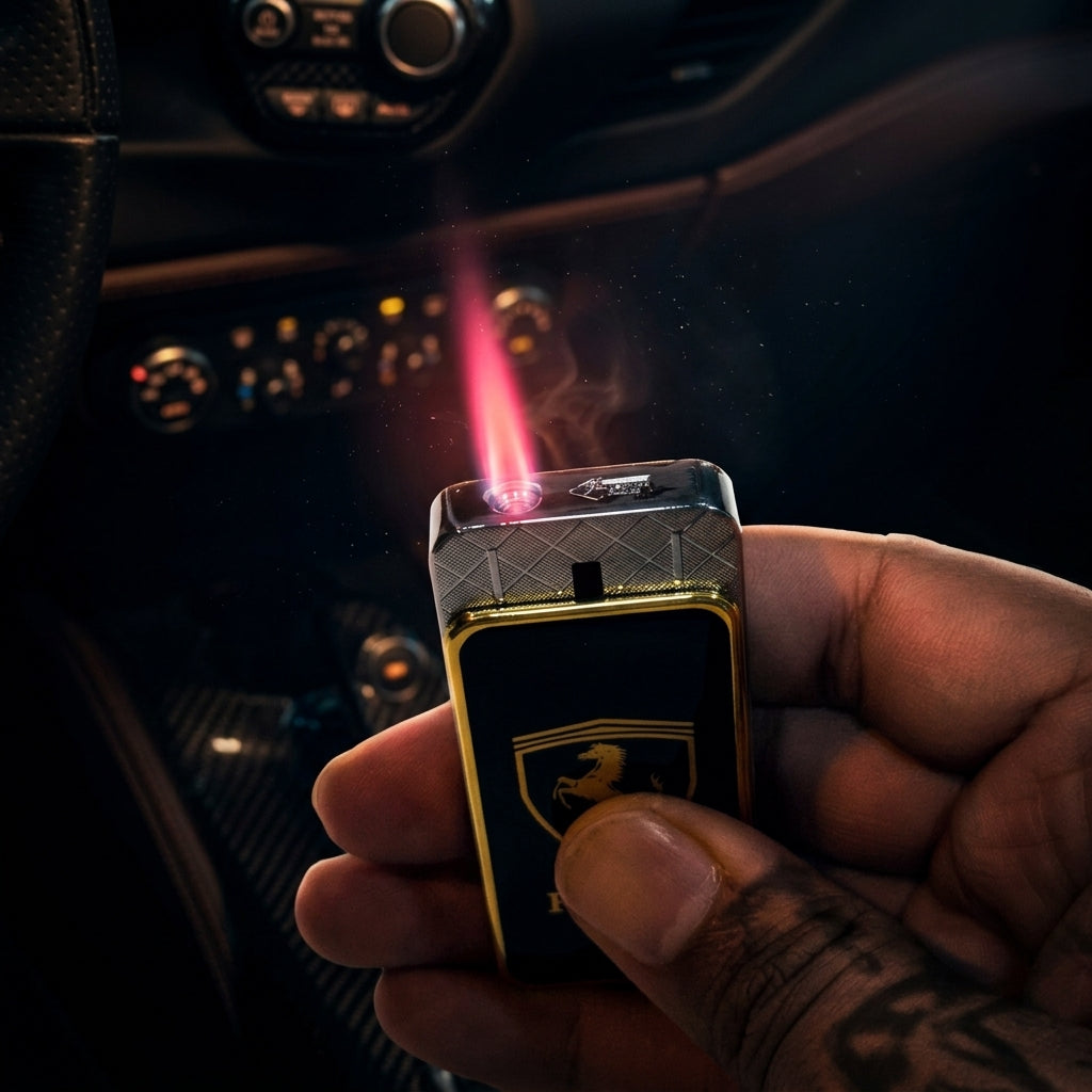 Buy Jet Flame Racing Lighter Online in India | Premium Windproof Torch Lighter