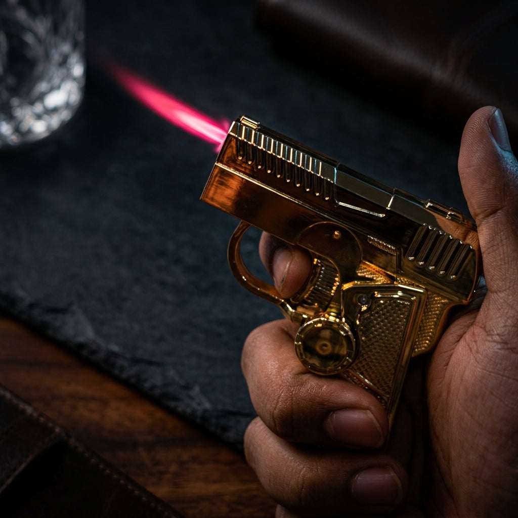 Buy Tactical Spinner Lighter with Laser Online in India | Premium Gadget Lighter