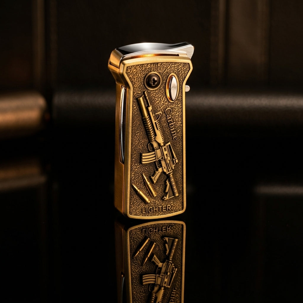 Buy Multi Tool Lighter with Folding Blade Online in India | Tactical Metal Lighter
