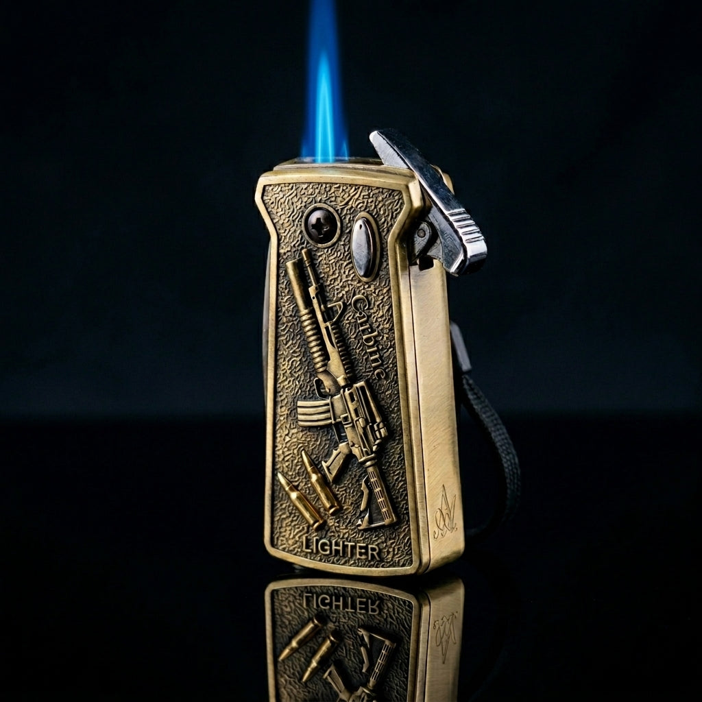 Buy Multi Tool Lighter with Folding Blade Online in India | Tactical Metal Lighter