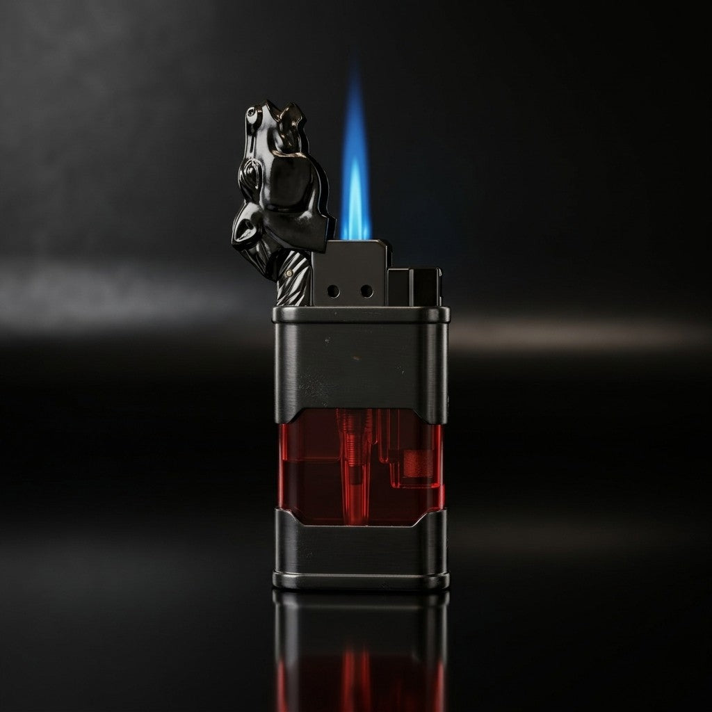 Buy Dragon Dual Flame Jet Lighter Online in India | Windproof Premium Torch Lighter