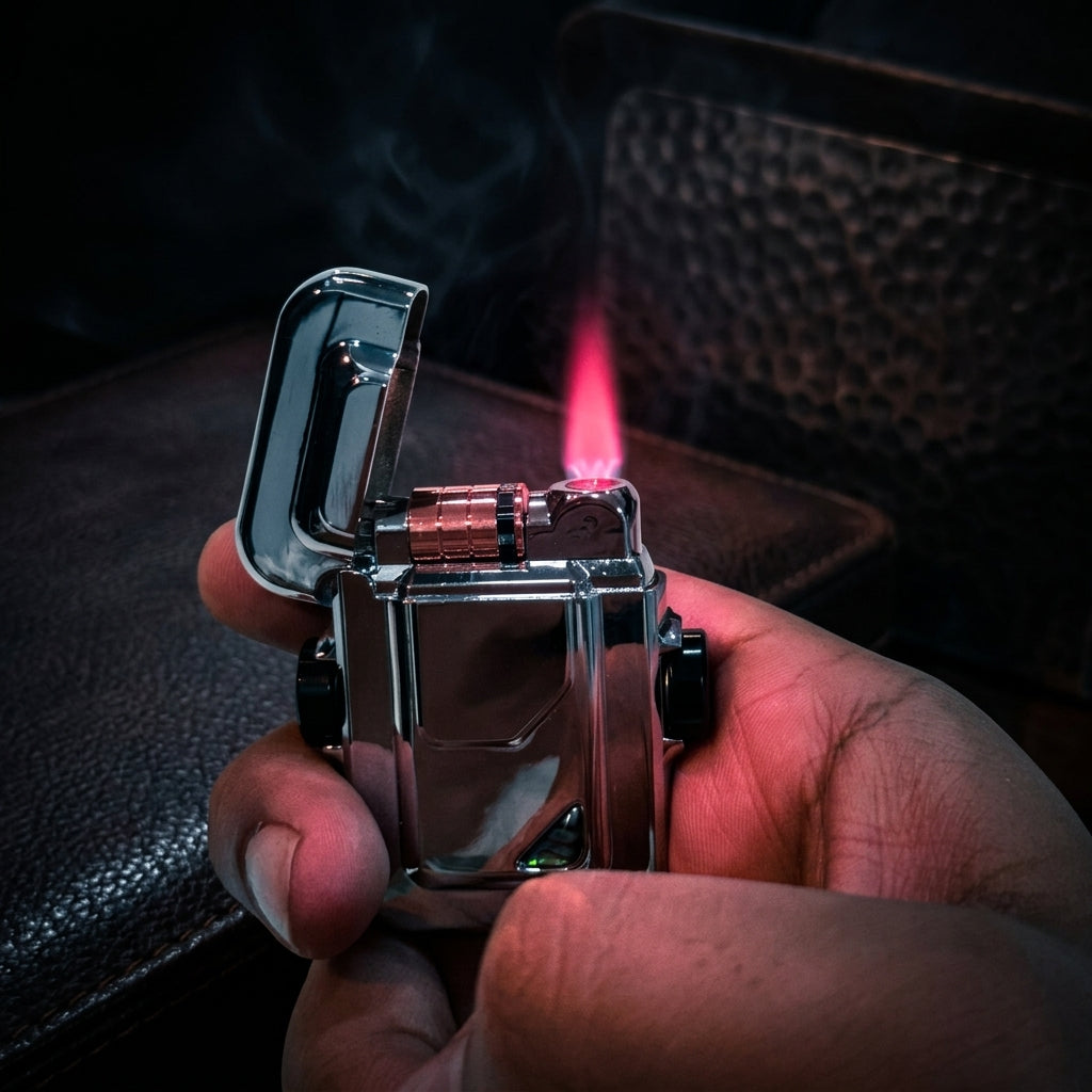 Buy Red Flame Jet Torch Lighter Online in India | Windproof Premium Torch Lighter