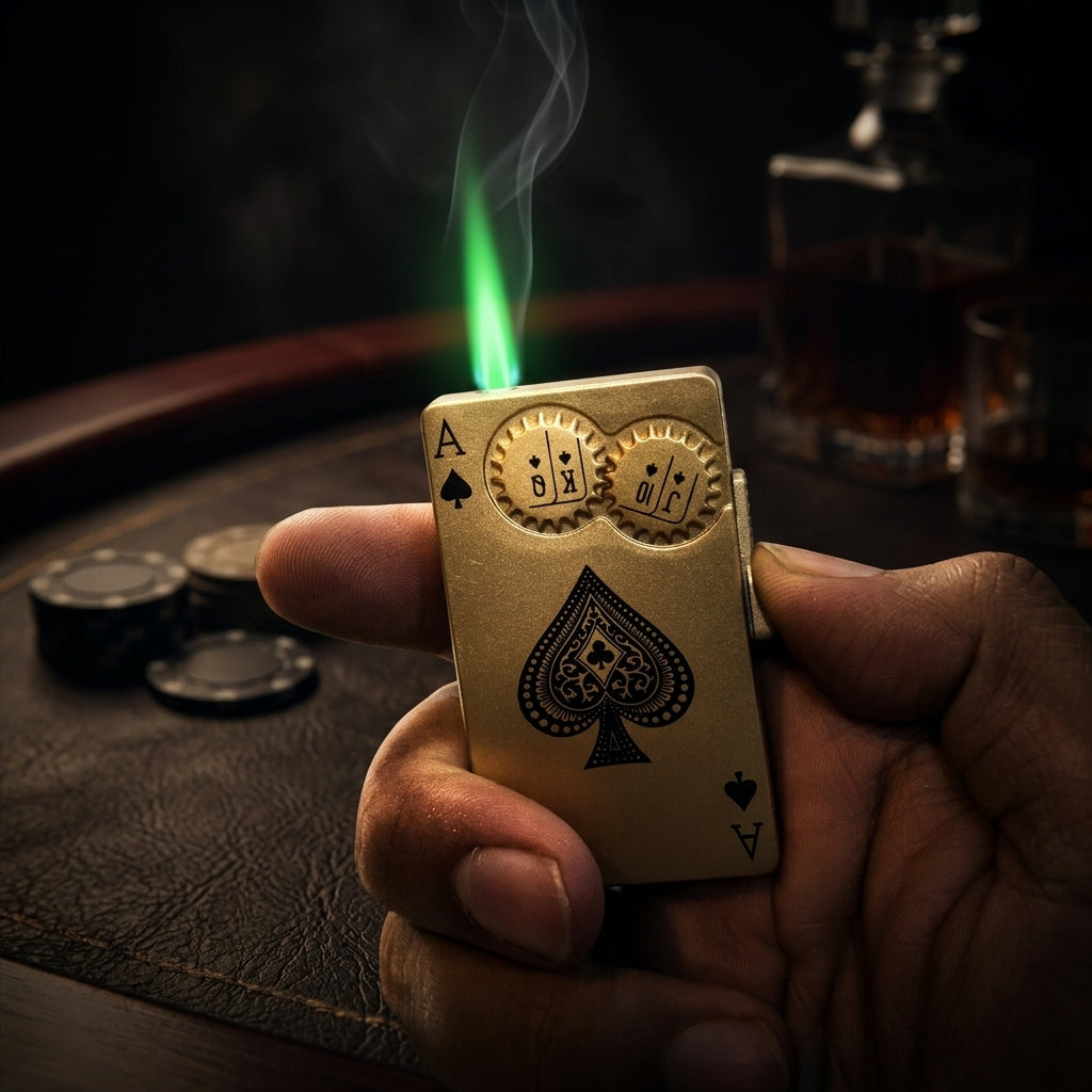 Buy USB Rechargeable Electric Arc Lighter & Ace Double Gear Metal Lighter Online in India